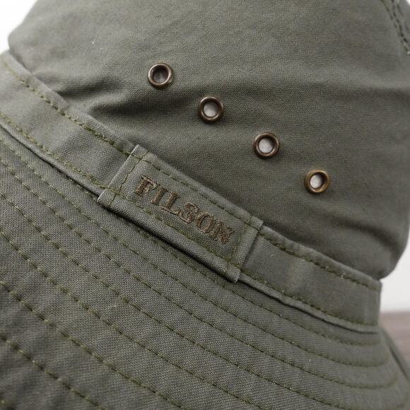 Filson Olive Green Men's Hat - Picture 4 of 13